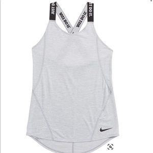 Nike criss cross strap tank